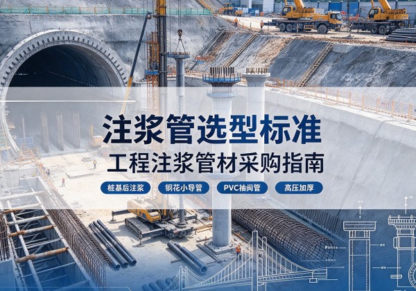 孟连注浆管选型标准